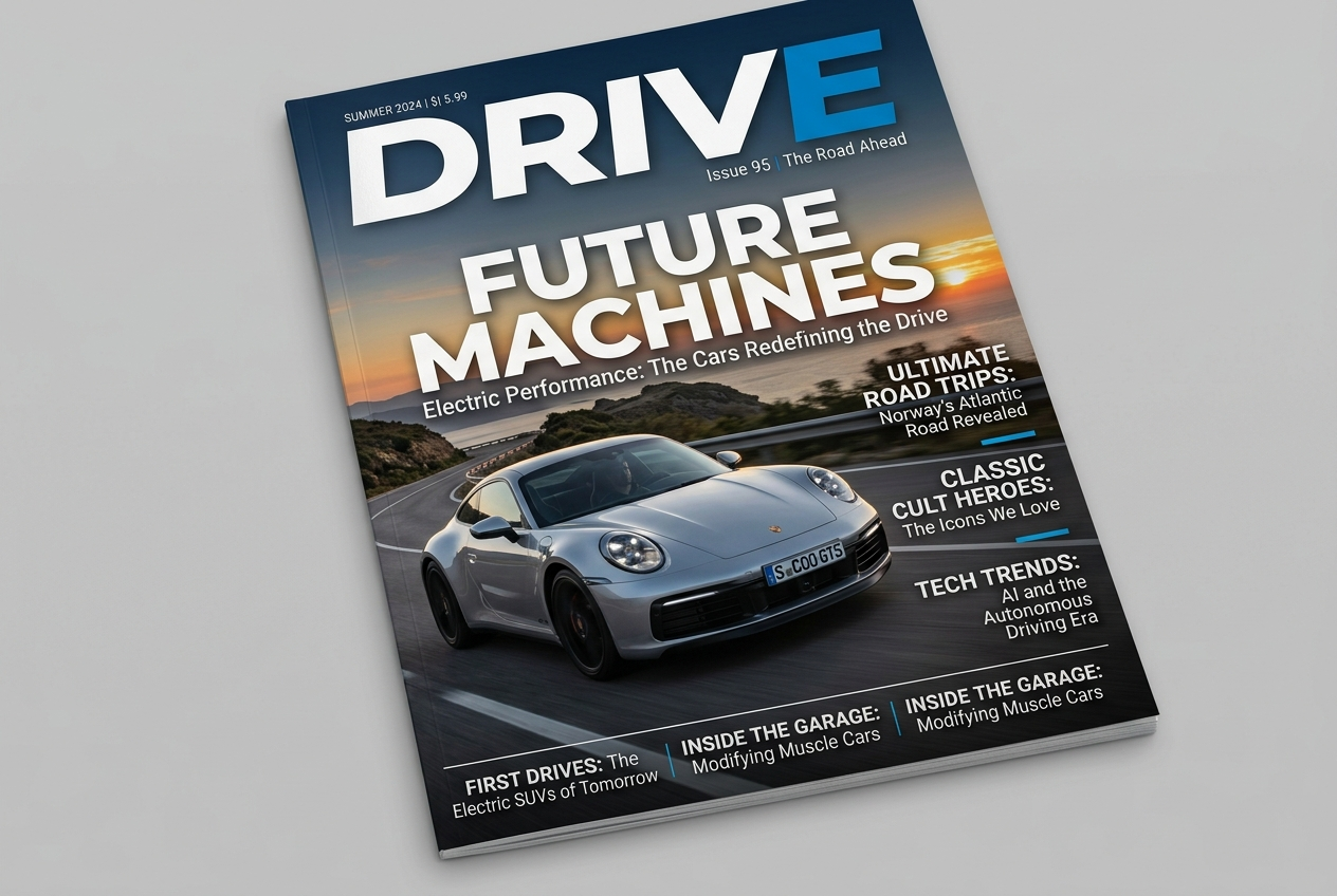 Drive Magazine Cover Page